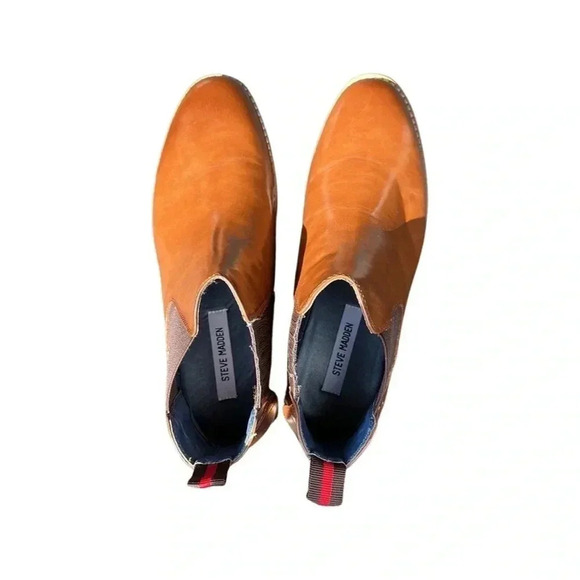 Steve Madden Mistro Chelsea Boot Cognac Size 9 main image 6
